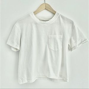 SOLD  Cropped Pocket T Shirt